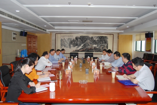 省公司接待湖南省轻工尊龙时凯集团有限公司考察组一行