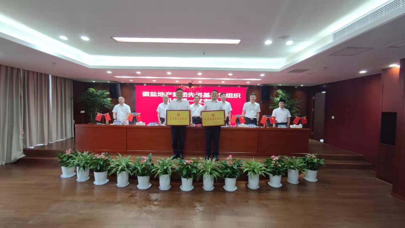 徽盐地产集团开展“七个一”系列活动，，推动党史学习教育出新出彩