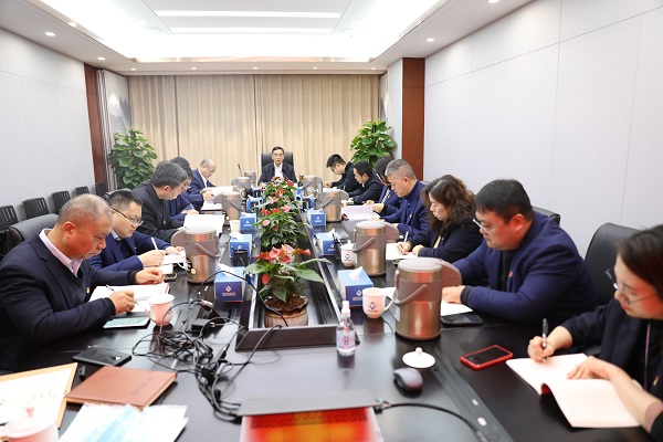 王思军到省都会更新公司等三家公司宣讲党的二十大精神